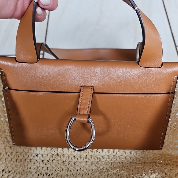 Proenza Schouler Tan and Cream Woven Tote Bag - Picture 8 of 9